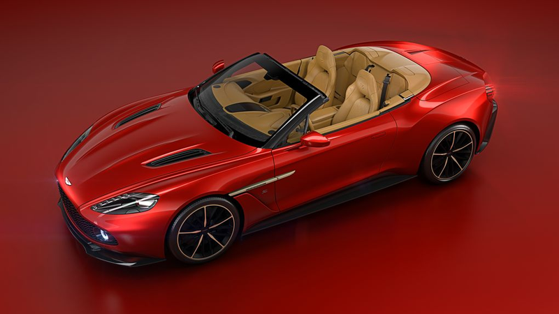 Illustration for article titled The Aston Martin Vanquish Zagato Volante, Or The Names Of My Next Five Children